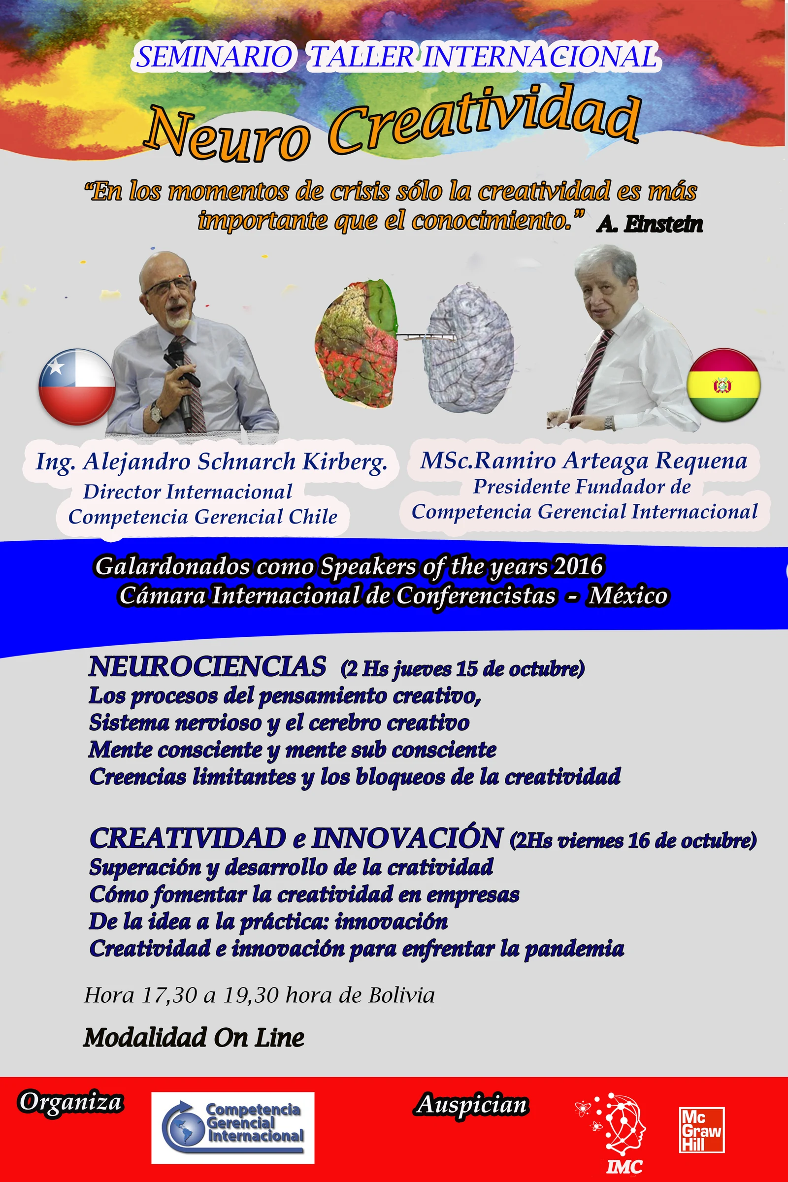 Afiche original: Afiche original: Neurocreatividad