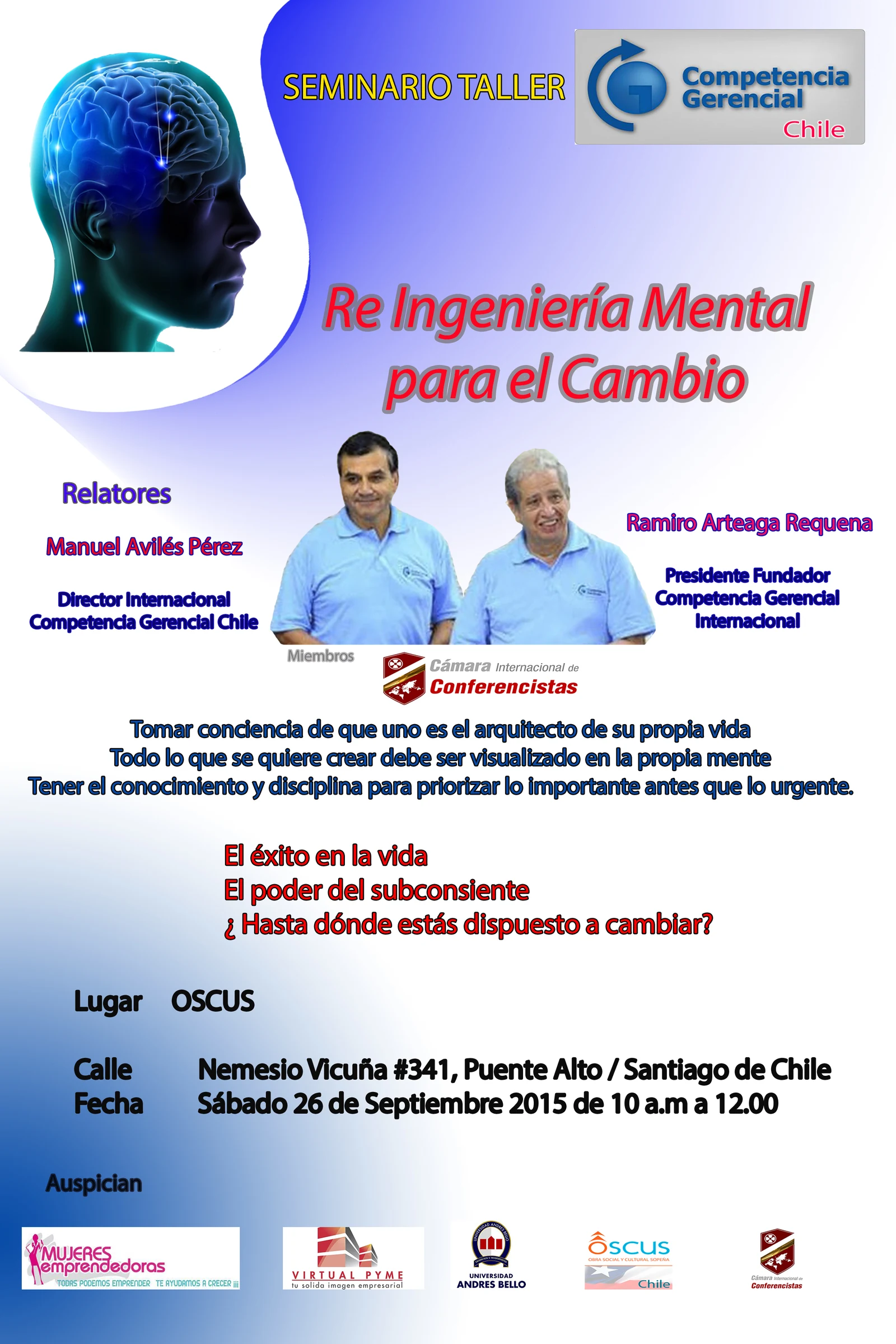Afiche original: Afiche original: Reingeniería mental para el cambio